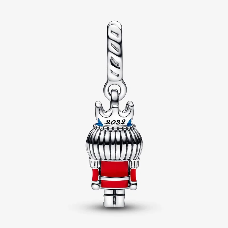 (image for) Pandora Festive Nutcracker 2022 Dangle Charm - 792331C01 - View 5