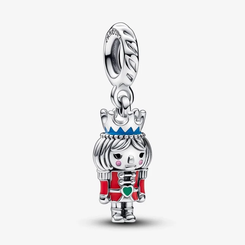 (image for) Pandora Festive Nutcracker 2022 Dangle Charm - 792331C01 - Product Image