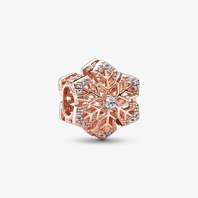 (image for) Pandora Festive Snowflake Charm - 782378C01 - Product Image