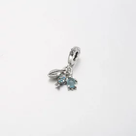 Pandora Fish, Sea Turtle & Conch Triple Dangle Charm - 791697C01 Pandora Fish, Sea Turtle & Conch Triple Dangle Charm - 791697C01