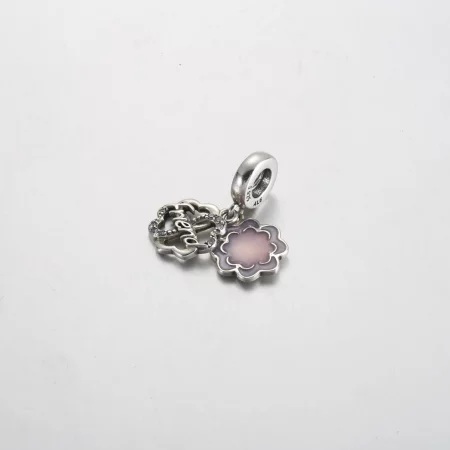 Pandora Four-leaf Clover Friendship Double Dangle Charm - 792245C01