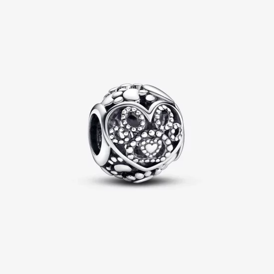 Pandora Fur Baby Hearts & Paw Prints Charm - 792248C00