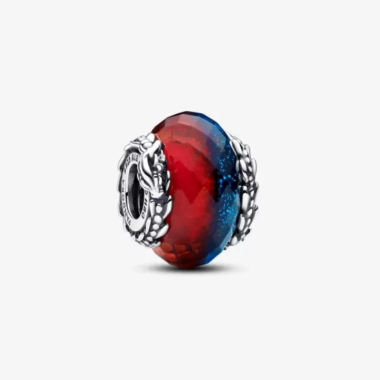 Pandora Game of Thrones Ice & Fire Dragons Dual Murano Glass Charm - 792966C00