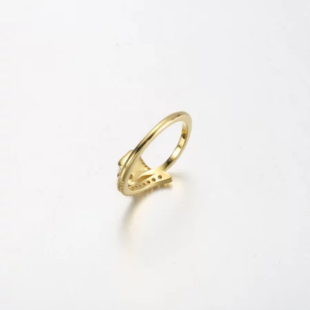 Pandora Ginkgo 14k gold-plated ring - 162444C01
