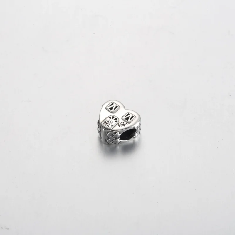 (image for) Pandora Heart House Happy Place Charm - 792249C00 - View 2
