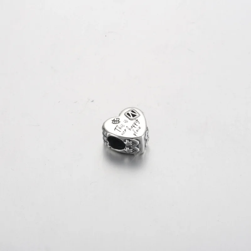 (image for) Pandora Heart House Happy Place Charm - 792249C00 - View 3