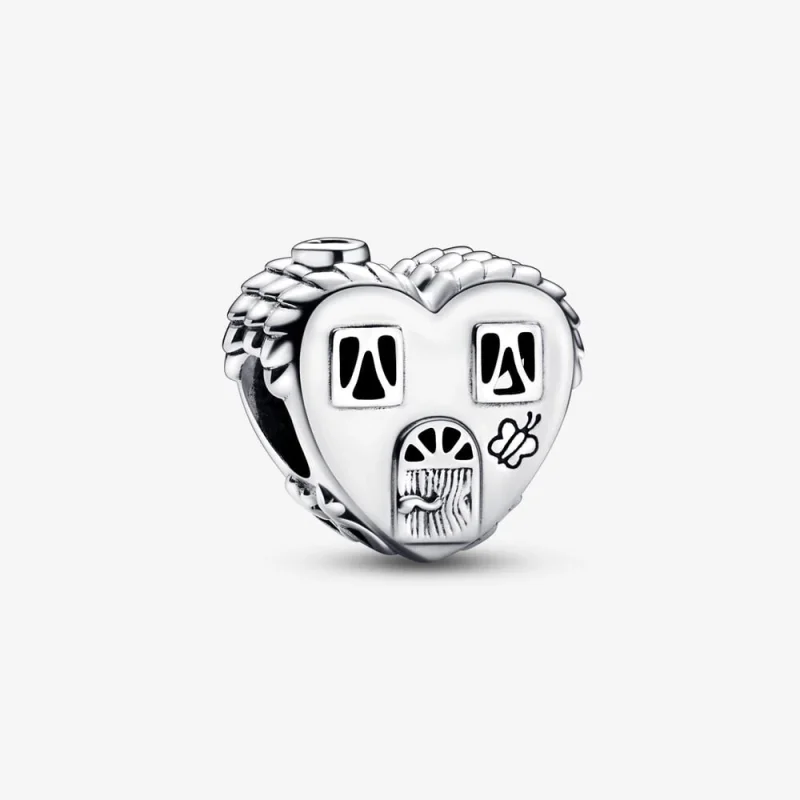(image for) Pandora Heart House Happy Place Charm - 792249C00 - Product Image