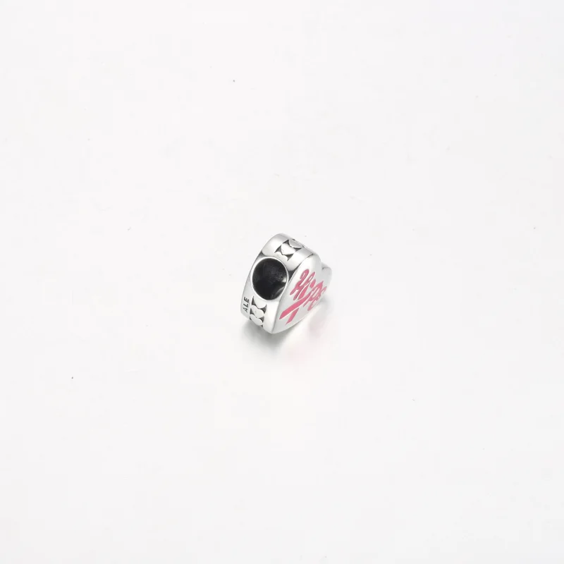 (image for) Pandora Hope Pink Ribbon Charm - ENG792015_28 - View 3