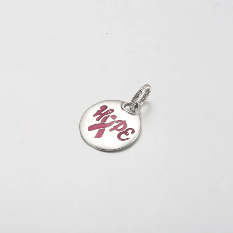 (image for) Pandora Hope Pink Ribbon Pendant - ENG398610C00_9 - View 2