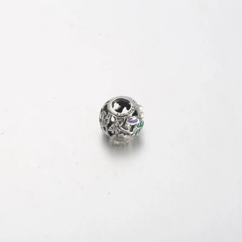 (image for) Pandora Jungle Creatures & Leaves Charm - 791620C01 - View 3