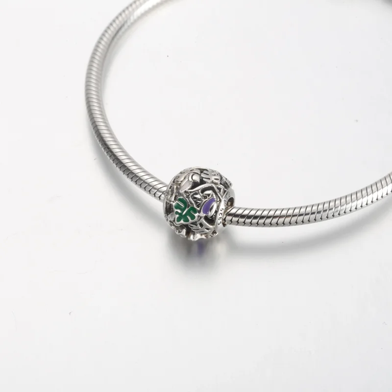 (image for) Pandora Jungle Creatures & Leaves Charm - 791620C01 - View 5