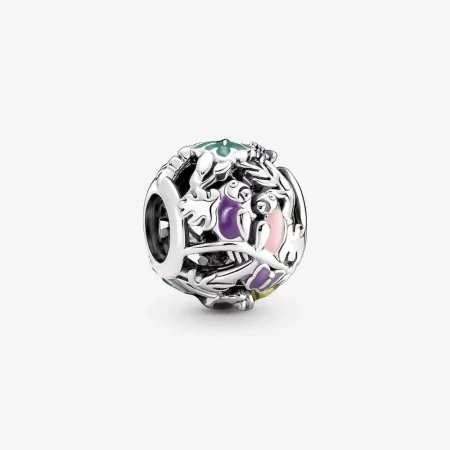 Pandora Jungle Creatures & Leaves Charm - 791620C01 Pandora Jungle Creatures & Leaves Charm - 791620C01