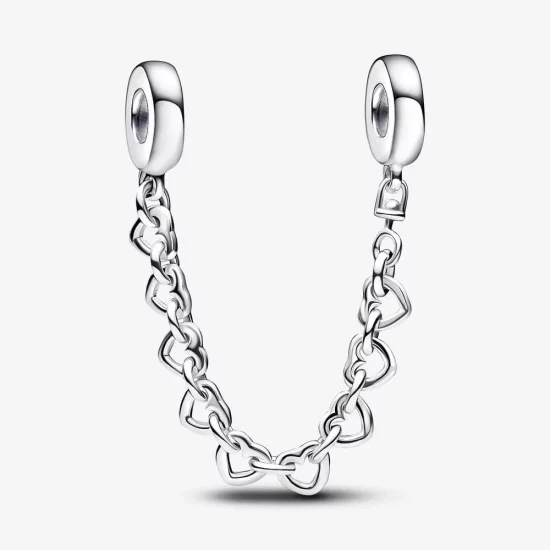 Pandora Linked Hearts Safety Chain - 792274C00
