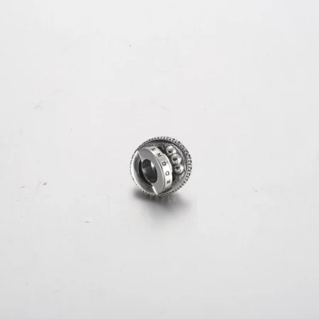 Pandora Logo, Pavé & Beads Charm - 792317C01