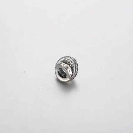 Pandora Logo, Pavé & Beads Charm - 792317C01