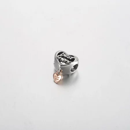 Pandora Love You Best Friend Heart Charm - 782243C00