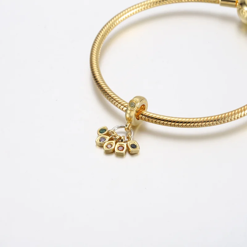 (image for) Pandora Marvel The Avengers Infinity Stones Dangle Charm - 760774C01 - View 4