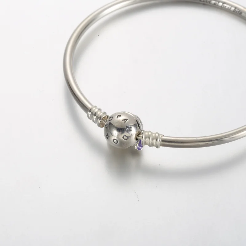 (image for) Pandora Moments Disney Stitch Biting Clasp Bangle - 591683C01 - View 4