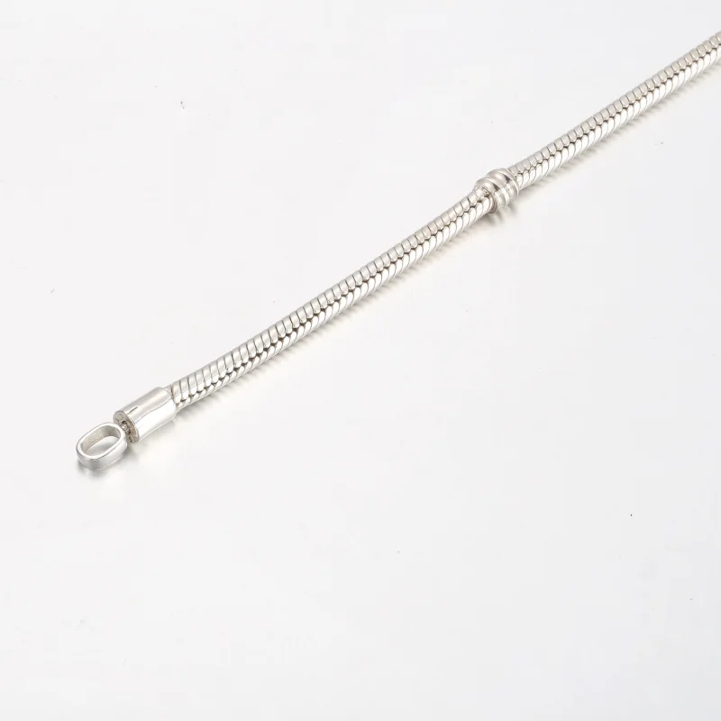 (image for) Pandora Moments Heart Closure Snake Chain Bracelet - 569539C00 - View 4