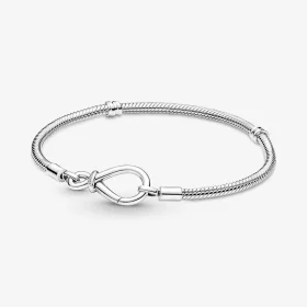 Pandora Moments Infinity Knot Snake Chain Bracelet - 590792C00