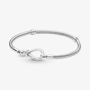 (image for) Pandora Moments Infinity Knot Snake Chain Bracelet - 590792C00