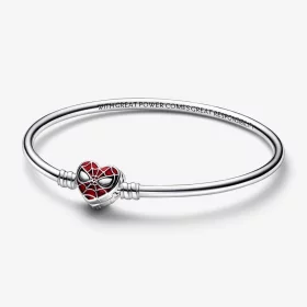 Pandora Moments Marvel Spider-Man Mask Clasp Bangle - 592324C01 Pandora Moments Marvel Spider-Man Mask Clasp Bangle - 592324C01