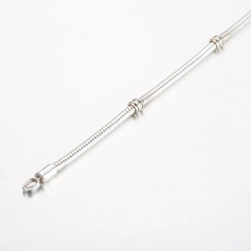 (image for) Pandora Moments O Closure Snake Chain Bracelet - 592242C00 - View 5