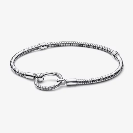 Pandora Moments O Closure Snake Chain Bracelet - 592242C00