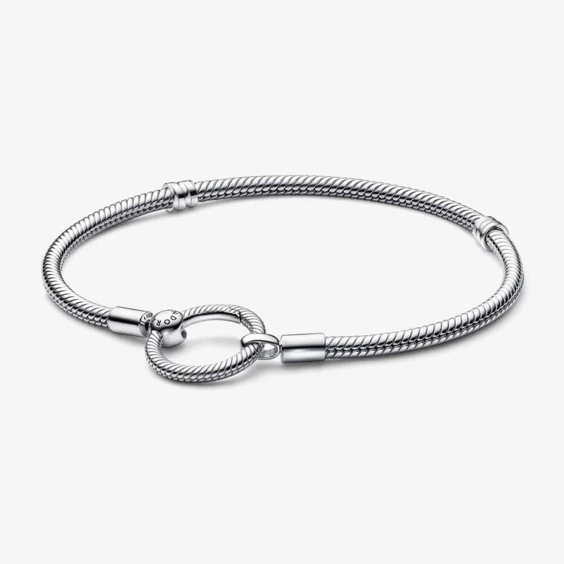 (image for) Pandora Moments O Closure Snake Chain Bracelet - 592242C00 - Product Image