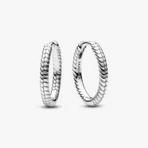 (image for) Pandora Moments Small Charm Hoop Earrings - 292728C00