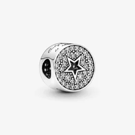 Pandora Pavé & Star Congratulations Charm - 790793C01 Pandora Pavé & Star Congratulations Charm - 790793C01