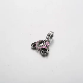 Pandora Pink Scooter Dangle Charm - 791057C01 Pandora Pink Scooter Dangle Charm - 791057C01