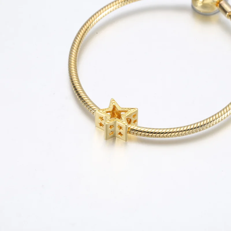 (image for) Pandora Radiant Star Charm - 752361C00 - View 5