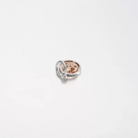 Pandora Retired 14K Rose Gold-Plated Star Wars Rebel Alliance Symbol Spinning Pendant - 380789C01