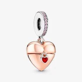 Pandora Reveal Your Love Heart Locket Pendant - 380795C01 Pandora Reveal Your Love Heart Locket Pendant - 380795C01