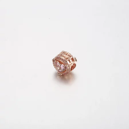 Pandora Reveal Your Love Sparkling Hearts Button Charm - 780796C02