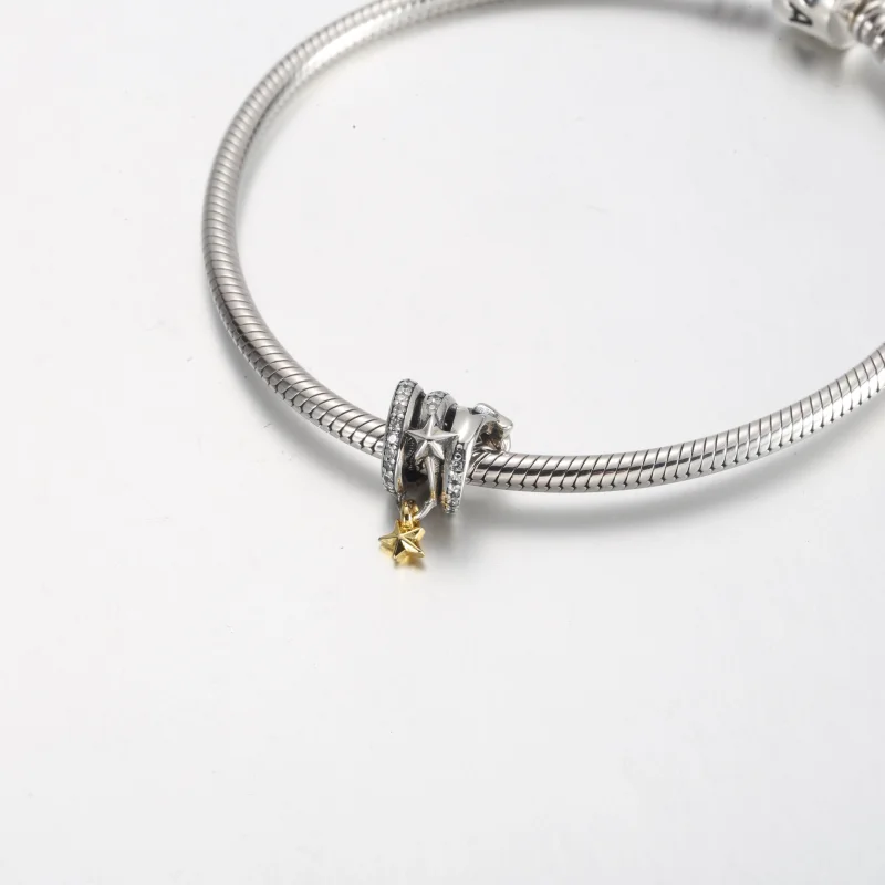 (image for) Pandora Shooting Star Spiral Charm - 762206C01 - View 5