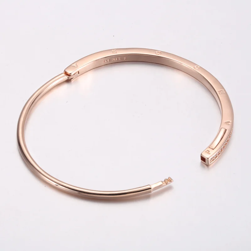 (image for) Pandora Signature I-D Pavé Bangle - 582313C01 - View 3