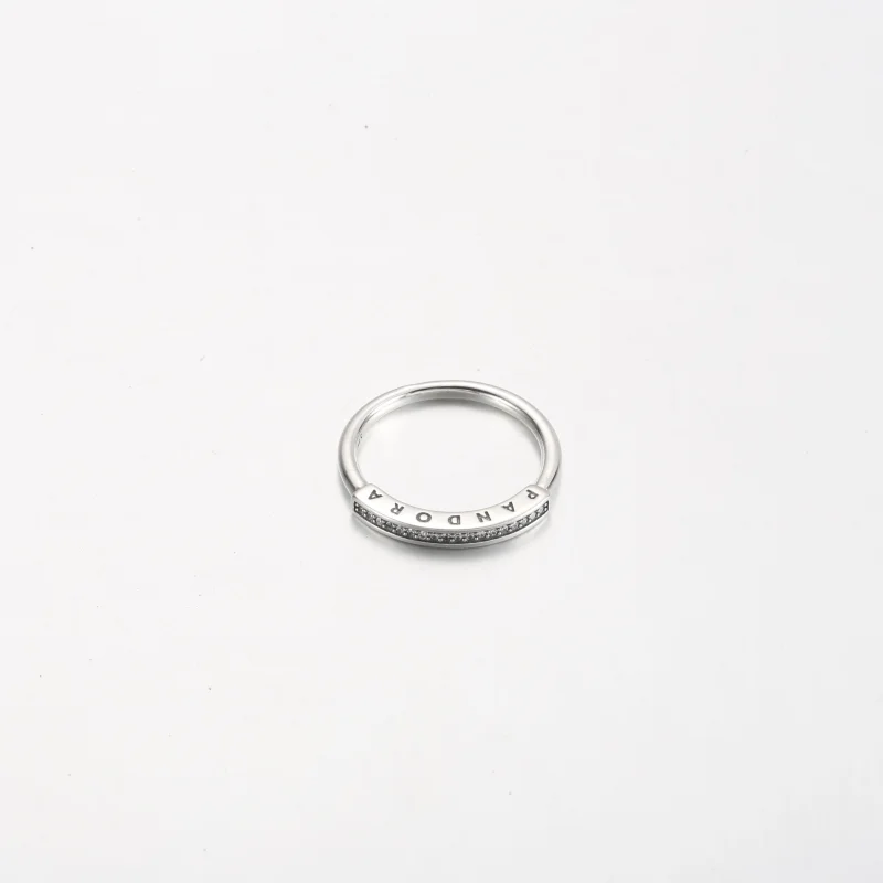 (image for) Pandora Signature I-D Pavé Ring - 192283C01 - View 3