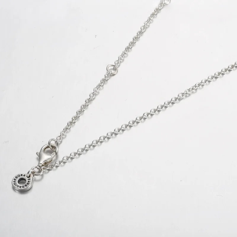 (image for) Pandora Signature Pavé & Beads Pendant & Necklace - 392308C01 - View 4