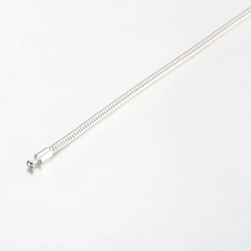 (image for) Pandora Snake chain sterling silver bracelet with love knot clasp - 592422C00 - View 5