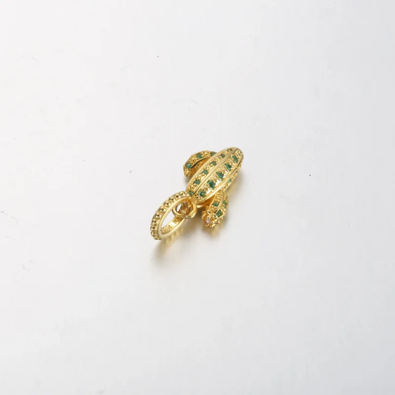 (image for) Pandora Sparkling Desert Cactus Pendant - 361687C01 - View 3