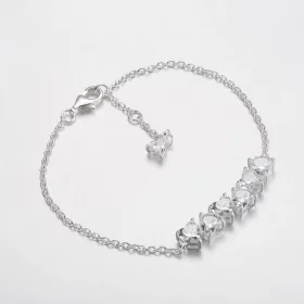 Pandora Sparkling Endless Hearts Chain Bracelet - 591162C01 Pandora Sparkling Endless Hearts Chain Bracelet - 591162C01