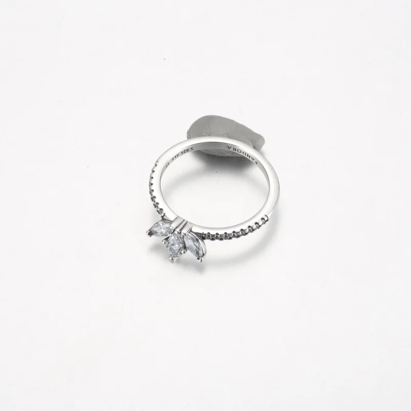 (image for) Pandora Sparkling Herbarium Cluster Ring - 192392C01 - View 4