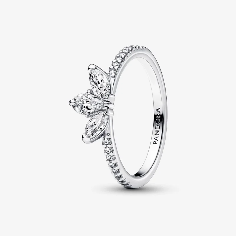 (image for) Pandora Sparkling Herbarium Cluster Ring - 192392C01 - Product Image