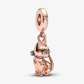 Pandora Sparkling Pet Cat Dangle Charm - 782259C01 Pandora Sparkling Pet Cat Dangle Charm - 782259C01