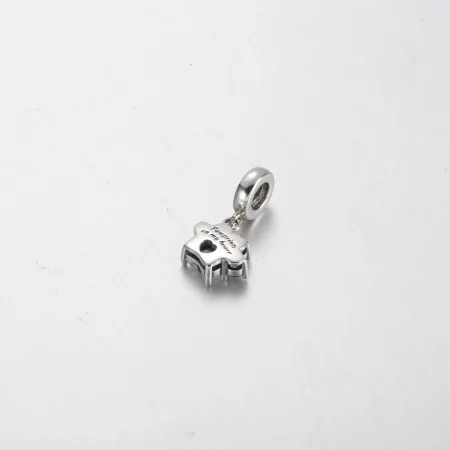 Pandora Sparkling Pet Paw Print Dangle Charm - 792247C01