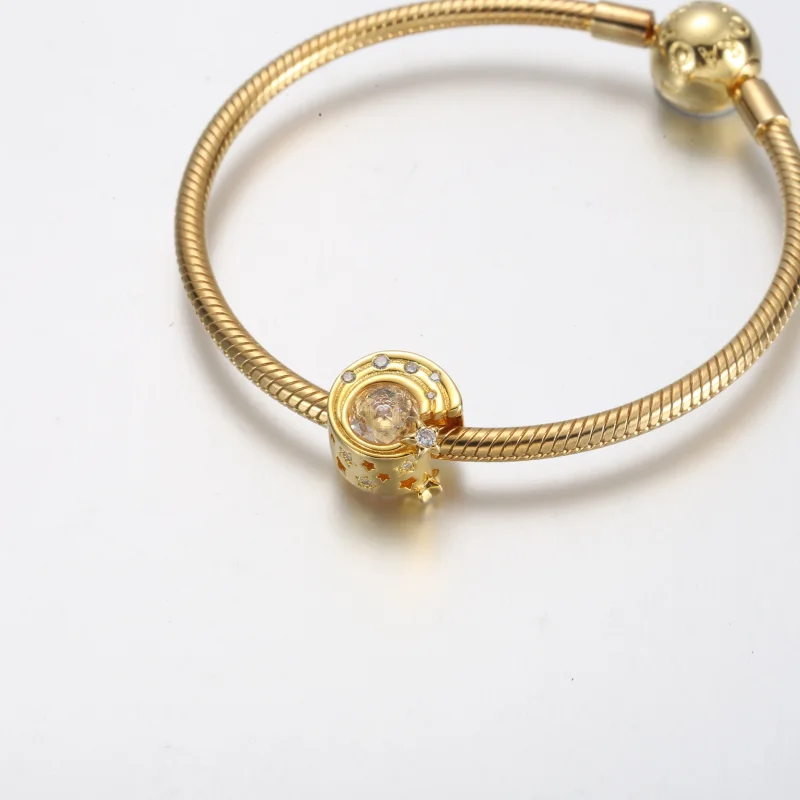 (image for) Pandora Sparkling Shooting Star Charm - 762202C01 - View 5