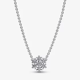 Pandora Sparkling Snowflake Pendant Necklace - 392371C01