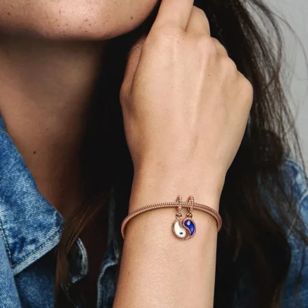 Pandora Splittable Yin & Yang Sparkling Dangle Charm - 780098C01